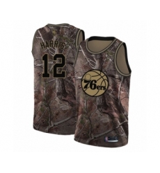 Men's Philadelphia 76ers #12 Tobias Harris Swingman Camo Realtree Collection Basketball Jersey