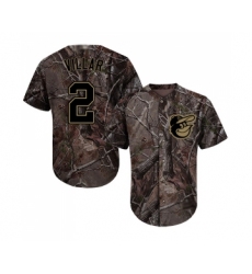 Youth Baltimore Orioles #2 Jonathan Villar Authentic Camo Realtree Collection Flex Base Baseball Jersey