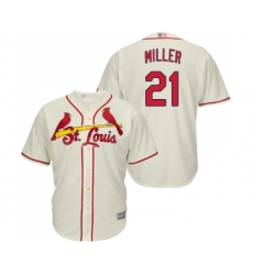 Youth St. Louis Cardinals #21 Andrew Miller Replica Cream Alternate Cool Base Baseball Jersey