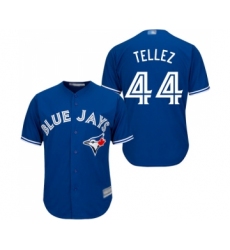 Youth Toronto Blue Jays #44 Rowdy Tellez Replica Blue Alternate Baseball Jersey
