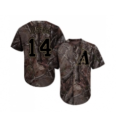 Youth Arizona Diamondbacks #14 Caleb Joseph Authentic Camo Realtree Collection Flex Base Baseball Jersey