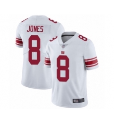 Youth New York Giants #8 Daniel Jones White Vapor Untouchable Limited Player Football Jersey