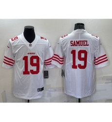Men's San Francisco 49ers #19 Deebo Samuel 2022 New White Vapor Untouchable Limited Stitched Jersey