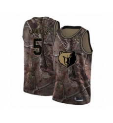 Youth Memphis Grizzlies #5 Bruno Caboclo Swingman Camo Realtree Collection Basketball Jersey