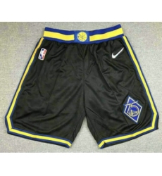 Men's Golden State Warriors Black 2022 Nike City Edition Stitched Swingman Shorts