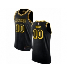 Women's Los Angeles Lakers #10 Jared Dudley Swingman Black Basketball Jersey - City Edition