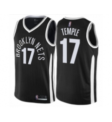 Women's Brooklyn Nets #17 Garrett Temple Swingman Black Basketball Jersey - City Edition