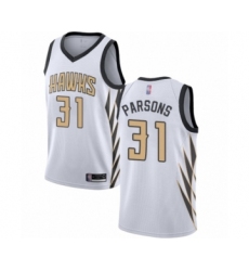 Youth Atlanta Hawks #31 Chandler Parsons Swingman White Basketball Jersey - City Edition