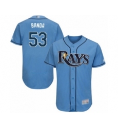 Men's Tampa Bay Rays #53 Anthony Banda Columbia Alternate Flex Base Authentic Collection Baseball Player Jersey