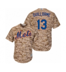 Women's New York Mets #13 Luis Guillorme Authentic Camo Alternate Cool Base Baseball Player Jersey