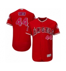 Men's Los Angeles Angels of Anaheim #44 Kevan Smith Red Alternate Flex Base Authentic Collection Baseball Player Jersey