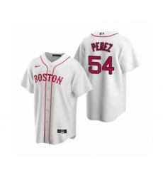 Men's Boston Red Sox #54 Martin Perez Nike White Replica Alternate Jersey