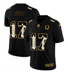 Men's Nike Indianapolis Colts #17 Philip Rivers Carbon Black Vapor Cristo Redentor Limited NFL Jersey