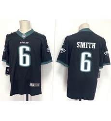 Men's Philadelphia Eagles #6 DeVonta Smith Black 2024 New Vapor Untouchable Limited Football Stitched Jersey