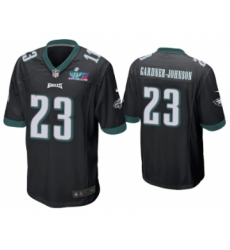 Men's Philadelphia Eagles #23 C.J. Gardner-Johnson Limited Black Super Bowl LVII Vapor Jersey