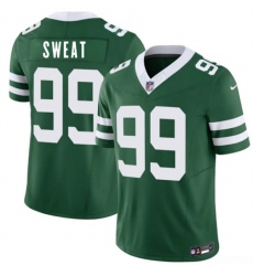 Men's New York Jets #99 T'Vondre Sweat Green 2026 F.U.S.E. Vapor Untouchable Limited Football Stitched Jersey