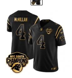 Men's Carolina Panthers #4 Tetairoa McMillan NFC South Division Champions Vapor