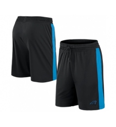 Men's Carolina Panthers Black Performance Shorts