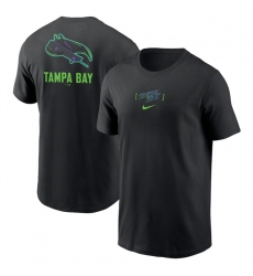 Men's Tampa Bay Rays Black 2024 City Connect Graphic T-Shirt