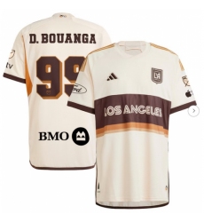 Mens LAFC Denis Bouanga adidas Tan 2024 Archive Authentic Jersey