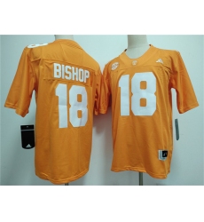 Men's Tennessee Volunteers #18 Desean Bishop Orange 2026 Stitched Jersey
