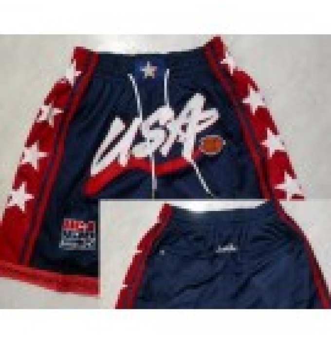 Men's Dream 3 USA Navy 1996 Olympic Just Don Shorts