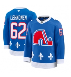 Men's Colorado Avalanche #62 Artturi Lehkonen Blue 2025 Alternate Stitched Jersey
