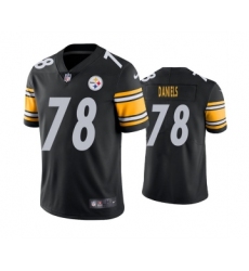 Men's Pittsburgh Steelers #78 James Daniels Black Vapor Untouchable Limited Stitched Jersey