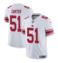 Men's New York Giants #51 Abdul Carter White 2025 Vapor Untouchable Limited Football Stitched Jersey