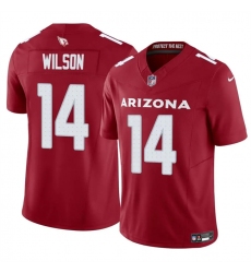 Men's Arizona Cardinals #14 Michael Wilson Red 2025 F.U.S.E. Vapor Untouchable Limited Football Stitched Jersey
