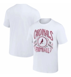 Men's Arizona Cardinals White X Darius Rucker Collection Vintage Football T Shirt