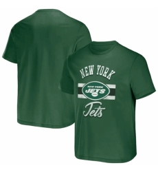 Men's New York Jets Green X Darius Rucker Collection Stripe T Shirt