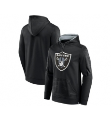 Men's Las Vegas Raiders Black On The Ball Pullover Hoodie