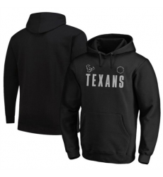 Men's Houston Texans Black Big & Tall Chip Shot Hoodie