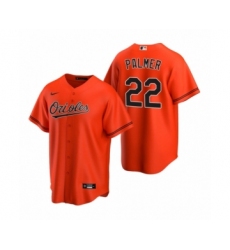 Men's Baltimore Orioles #22 Jim Palmer Nike Orange 2020 Replica Alternate Jersey