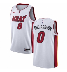 Women's Nike Miami Heat #0 Josh Richardson Swingman NBA Jersey - Association Edition