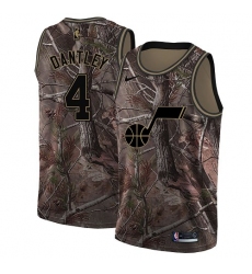 Men's Nike Utah Jazz #4 Adrian Dantley Swingman Camo Realtree Collection NBA Jersey