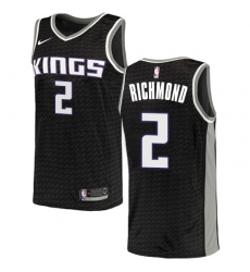 Women's Nike Sacramento Kings #2 Mitch Richmond Swingman Black NBA Jersey Statement Edition