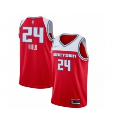 Women's Sacramento Kings #24 Buddy Hield Swingman Red Basketball Jersey - 2019-20 City Edition