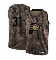 Men's Nike Indiana Pacers #31 Reggie Miller Swingman Camo Realtree Collection NBA Jersey