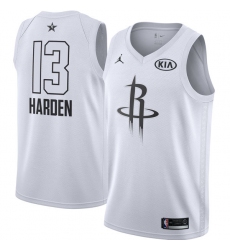 Youth Nike Jordan Houston Rockets #13 James Harden Swingman White 2018 All-Star Game NBA Jersey