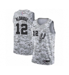 Youth San Antonio Spurs #12 LaMarcus Aldridge White Swingman Jersey - Earned Edition