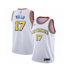 Women's Golden State Warriors #17 Chris Mullin Swingman White Hardwood Classics Basketball Jersey - San Francisco Classic Edition