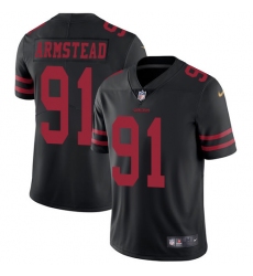 Youth Nike San Francisco 49ers #91 Arik Armstead Black Vapor Untouchable Limited Player NFL Jersey