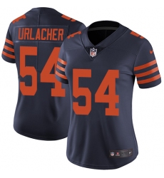 Women's Nike Chicago Bears #54 Brian Urlacher Navy Blue Alternate Vapor Untouchable Limited Player NFL Jersey