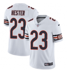 Men's Nike Chicago Bears #23 Devin Hester White Vapor Untouchable Limited Player NFL Jersey