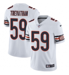 Men's Nike Chicago Bears #59 Danny Trevathan White Vapor Untouchable Limited Player NFL Jersey