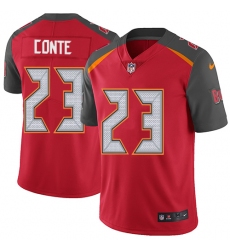 Youth Nike Tampa Bay Buccaneers #23 Chris Conte Red Team Color Vapor Untouchable Limited Player NFL Jersey