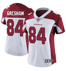 Women's Nike Arizona Cardinals #84 Jermaine Gresham White Vapor Untouchable Limited Player NFL Jersey