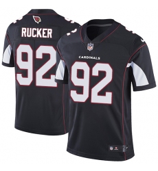 Men's Nike Arizona Cardinals #92 Frostee Rucker Black Alternate Vapor Untouchable Limited Player NFL Jersey